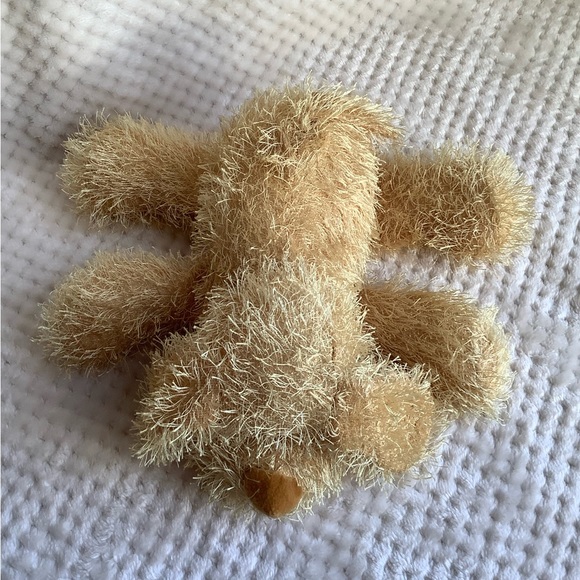 Royal Plush Inc Honey Coloured Spike Fur Plush Dog Floppy Legs Stuffed Animal - Picture 8 of 16